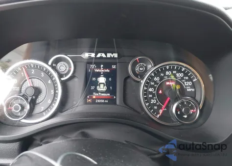 2023 Ram 1500 Big Horn 4X4 6'4 Box из США, поврежденный, VIN 1C6SRFMT4PN630128